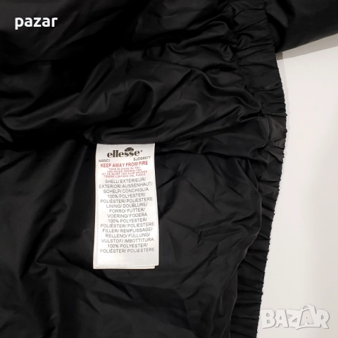 ELLESSE Оригинално Дамско Късо Пухено Яке Грейка с Качулка L-XL, снимка 8 - Якета - 51944829