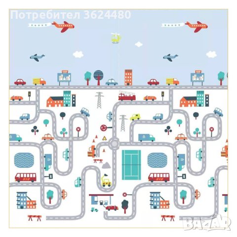 Килимче за игра сгъваемо, снимка 6 - Други - 42721155