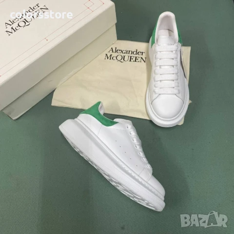 Дамски бели кецове Alexander McQueen/BR18z, снимка 2 - Кецове - 50616980