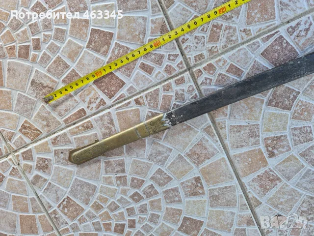 Сабя, шпага, палаш. Британска морска сабя, снимка 3 - Антикварни и старинни предмети - 56247697