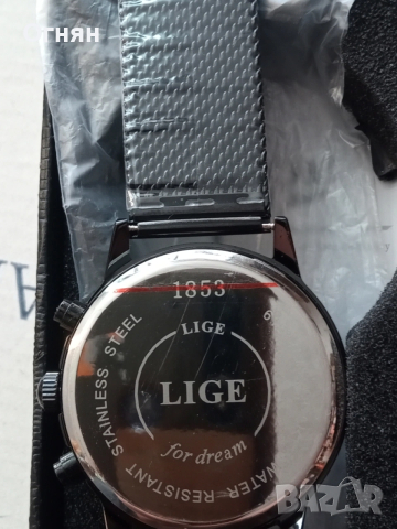 Часовник LIGE Chronograph, снимка 4 - Мъжки - 53153023