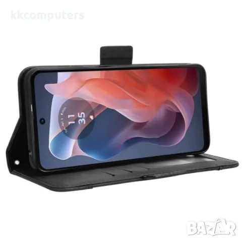 Motorola Moto G Play (2024) Multiple Card Slots /Magnetic Wallet Калъф и Протектор, снимка 7 - Калъфи, кейсове - 49920898