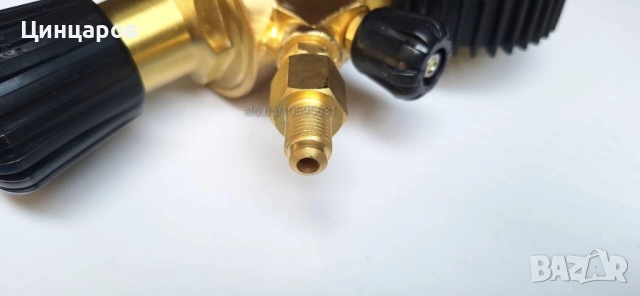 Азот редуктор, регулатор, редуцир-вентил 30bar климатик адаптер , снимка 2 - Други инструменти - 51844104