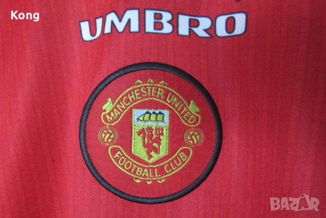 винтидж фланелка Manchester United Umbro дълъг ръкав Crystal Palace England Англия Манчестър Юнайтед, снимка 14 - Футбол - 52443949