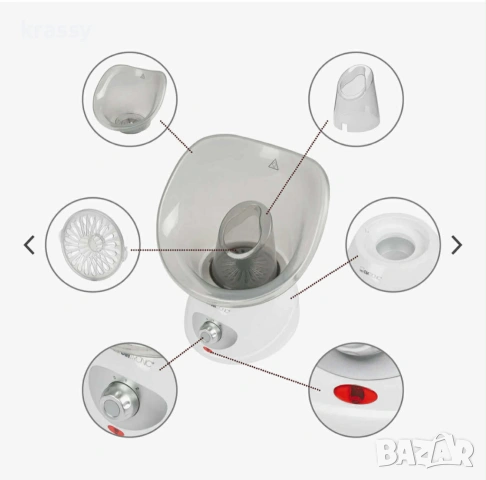 НОВА сауна за лице 2 в 1 ProfiCare Clatronic GS 3656, снимка 2 - Други - 53119402