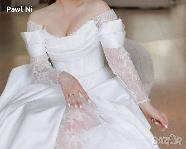 Свадебна рокля, снимка 3 - Рокли - 51486644
