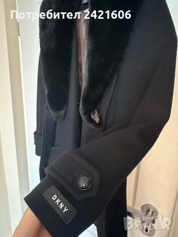 S размер DKNY палто , снимка 2 - Палта, манта - 52509040