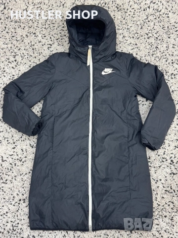 Дамска пухена, двулицева парка NIKE. Размер S, снимка 7 - Якета - 53169489