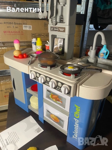 Детски кухненски комплект от 72 части, снимка 12 - Образователни игри - 53123311