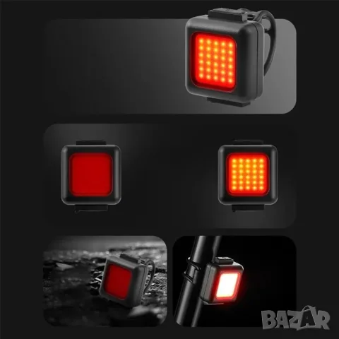 Заден COB стоп 130 lm с USB Type-C, снимка 3 - Аксесоари и консумативи - 55866696