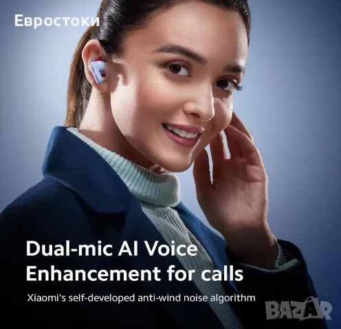 Безжични слушалки Xiaomi Redmi Buds 5, TWS, ANC, водоустойчивост IP54, снимка 4 - Безжични слушалки - 48239026