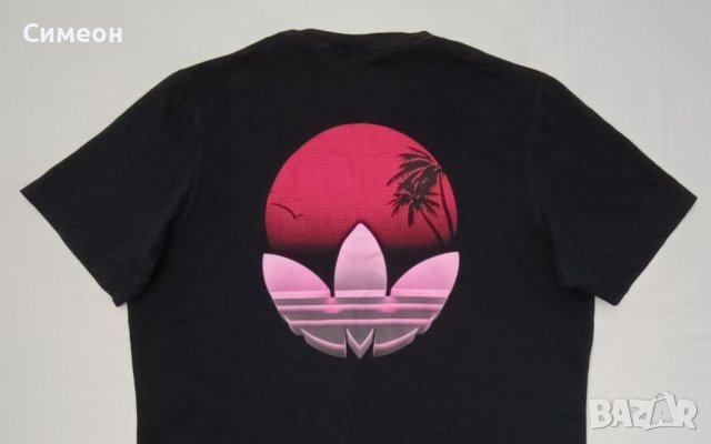 Adidas Originals Tropical Tee оригинална тениска L Адидас памук спорт, снимка 6 - Спортни дрехи, екипи - 41458332