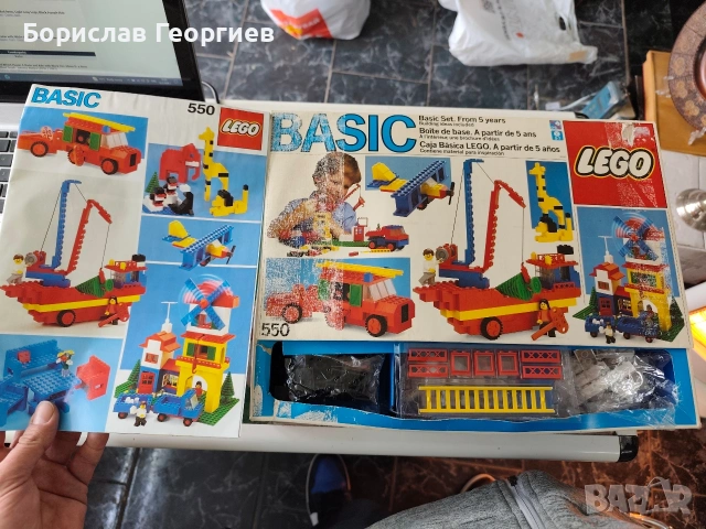 Лего 550 lego basic 1985 г