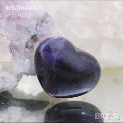 Талисман сърце от различни минерали, снимка 7 - Арт сувенири - 35930688