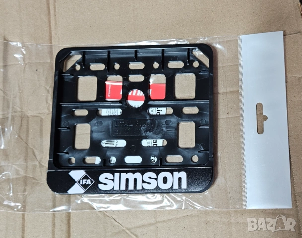 Стойка регистрационен номер симсон, снимка 9 - Аксесоари и консумативи - 53249679