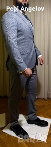 Елегантни мъжки костюми + официални обувки – абитуриентски, неразличими от нови 👔