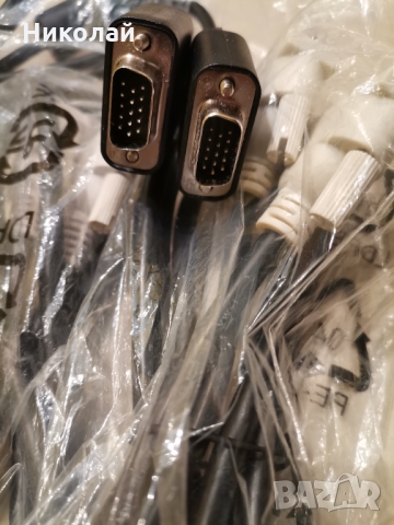 Dvi и Vga кабели, снимка 4 - Кабели и адаптери - 36081210