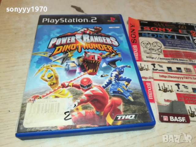 SONY PS2 GAME-POWER RANGERS DVD 2711250923