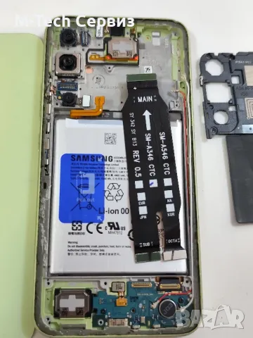 Samsung a34 A346B блок захранване бутони камера заден капак батерия лентов кабел слушалка звънец сим