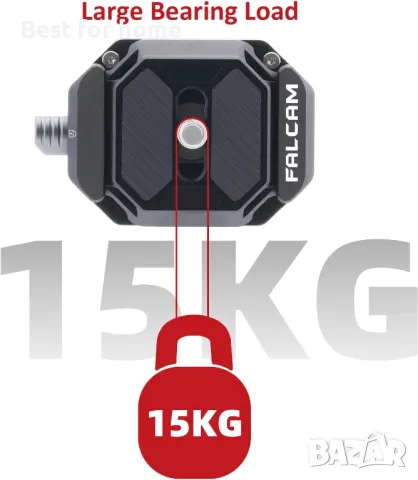  Скоба за статив/стабилизатор/кардан/плъзгач, снимка 5 - Чанти, стативи, аксесоари - 49619227