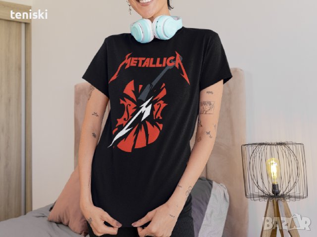 Дамска тениска Metallica 10 модела всички размери , снимка 9 - Тениски - 29908985