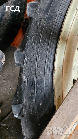 Тесни гуми с джанти от трактор Фенд Варио , снимка 3 - Гуми и джанти - 53514972