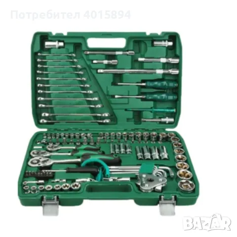 Комплект инструменти за ремонт на автомобил, 121 части, снимка 5 - Аксесоари и консумативи - 49657512