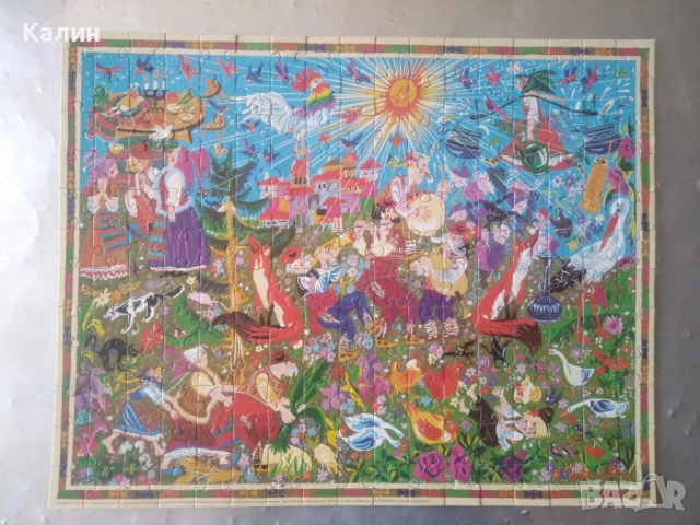 Unicef Puzzle: Bulgarian Folk Tales, снимка 2 - Колекции - 52885457