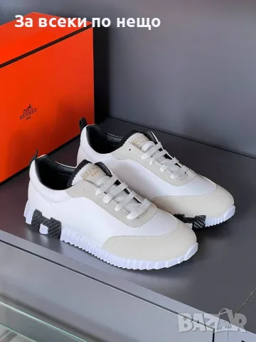 Hermes Мъжки Маратонки👟Мъжки Спортни Обувки Хермес - Различни Цветове Код SEM-608, снимка 3 - Маратонки - 55881446
