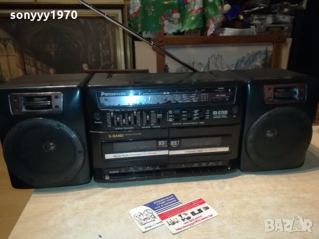 PANASONIC RX-CT810 1411211932, снимка 2 - Радиокасетофони, транзистори - 34804197