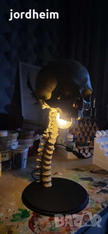  3д  Нощна лампа skeleton lamp night lamp 