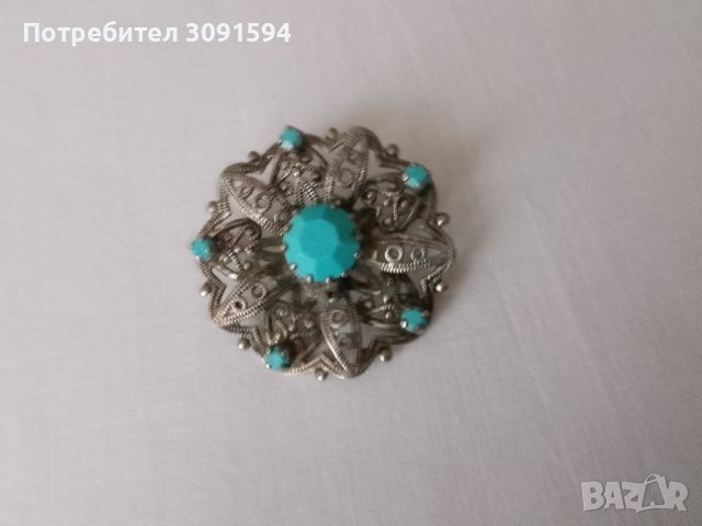 Брошка винтидж стил , снимка 9 - Други - 41858337