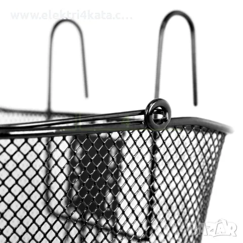 Метална кошница с дръжки, снимка 2 - Аксесоари за велосипеди - 47393785