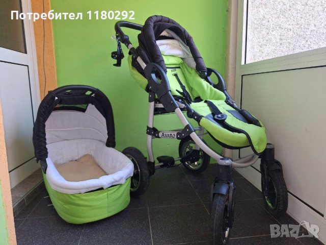 Детска количка Avaro, снимка 3 - Детски колички - 42699780