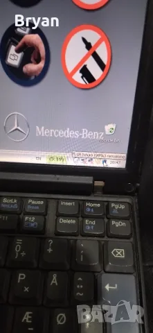 Thinkpad X61 Xentry Das Mercedes лаптоп за диагностика и док станция, снимка 7 - Лаптопи за работа - 55990830