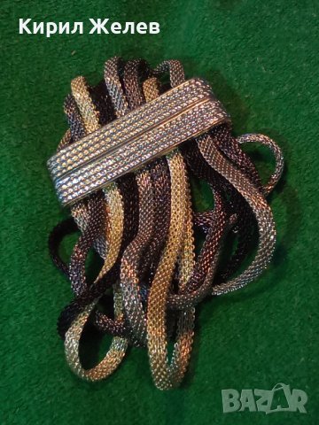 КРАСИВА СТИЛНА ФЕШЪН ГРИВНА от СРЕБРИСТА БЛАГОРОДНА НЕРЪЖДАЕМА СТОМАНА с МАГНИТНА ЗАКОПЧАЛКА 26544, снимка 16 - Гривни - 41753233