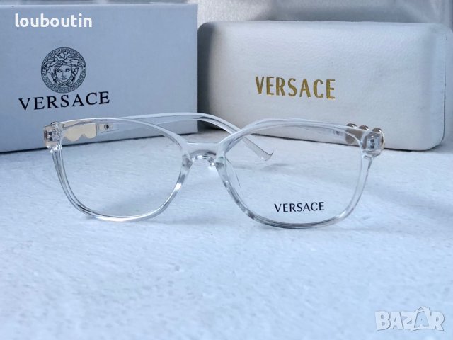 Versace диоптрични рамки.прозрачни слънчеви,очила за компютър, снимка 7 - Слънчеви и диоптрични очила - 41799037