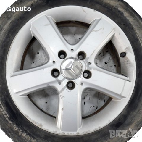 Алуминиеви джанти 5x112 с гуми R16 Mercedes-Benz B-Class (W245) 2005-2011 ID: 122390, снимка 3 - Части - 44508300