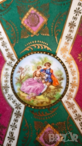 Колекционерска чаша с подложна чинийка за кафе, снимка 5 - Антикварни и старинни предмети - 52091879