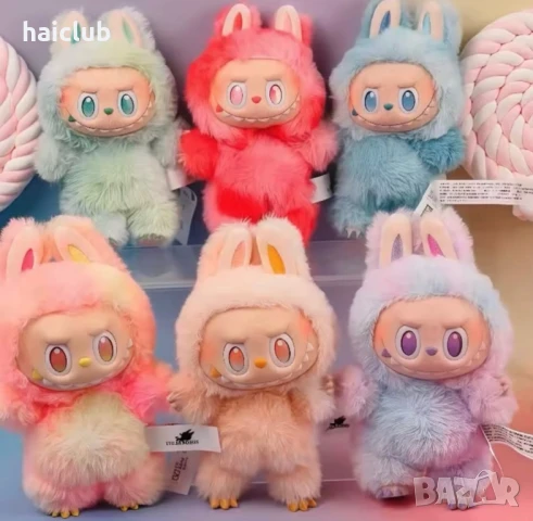 Плюшена играчка Labubu Macaron/Labubu plush, снимка 10 - Плюшени играчки - 51123396