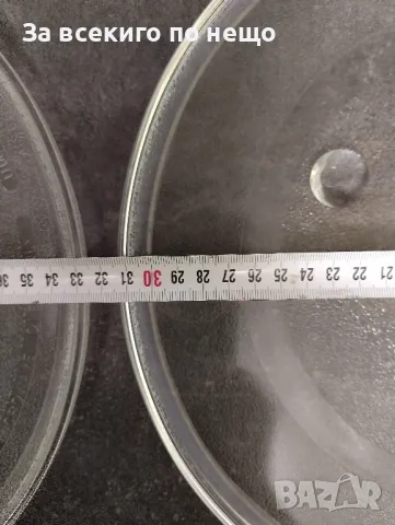 Чиния за микровълнова фурна 30 см. + Обръч, снимка 5 - Микровълнови - 47868341