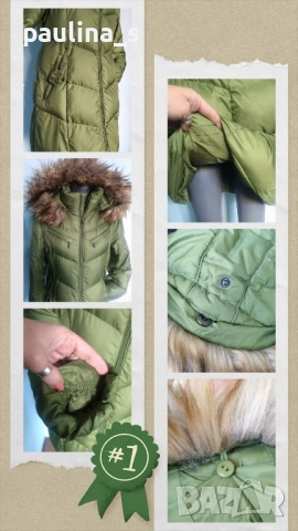 Два броя / Топла парка тип шуба , снимка 3 - Палта, манта - 43668562