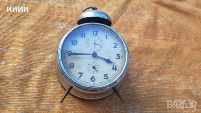 Часовник будилник GUSTAV BECKER , снимка 2 - Антикварни и старинни предмети - 52120536