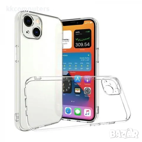 Калъф силикон 100% 2mm прозрачен за IPHONE 13 Pro Max Баркод : 3131708