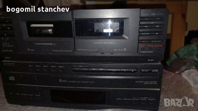 Уредба SONY LBT- D359  2 касетен дек и CD , снимка 7 - Ресийвъри, усилватели, смесителни пултове - 35710264