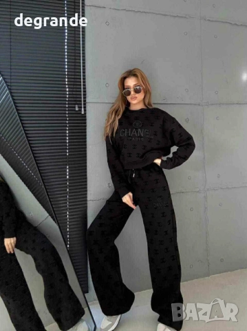 УНИКАЛЕН Ватиран дамски екип Chanel, снимка 2 - Спортни екипи - 52744632