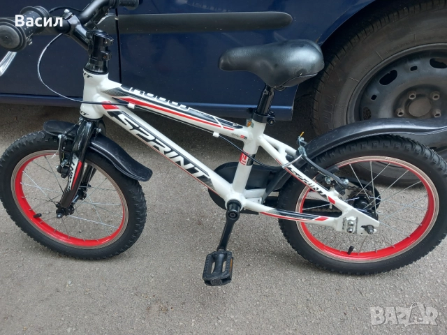 Детско алуминиево колело Спринт 16 цола , снимка 5 - Велосипеди - 51941515