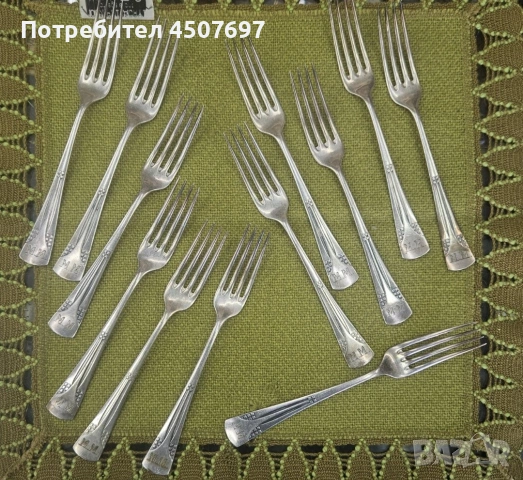 посребрени брибори за храневе WMF art Nouveau., снимка 2 - Прибори за хранене, готвене и сервиране - 53154817