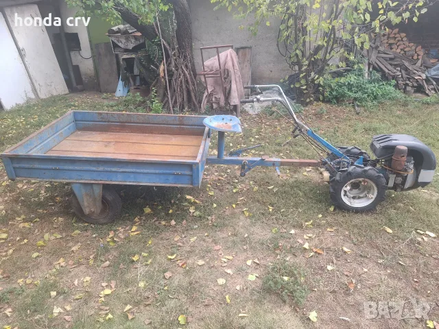 Мотоблок BCS 725 с ремарке фреза и снегорин, снимка 5 - Градинска техника - 56225388