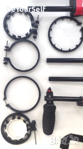 за фотокамери - Filmcity rig,cage, folowfocus, matebox, снимка 6 - Чанти, стативи, аксесоари - 52480217